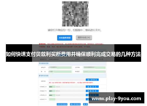 如何快速支付贝兹利买断费用并确保顺利完成交易的几种方法